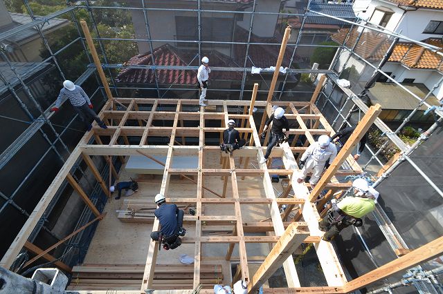 「福岡市早良区04」注文住宅現場リポート④【上棟式】