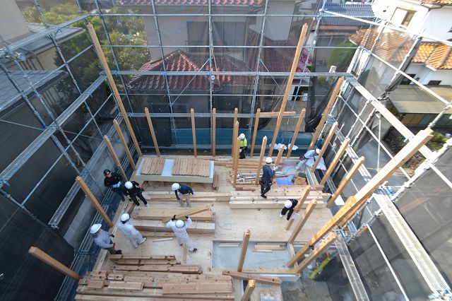 「福岡市早良区04」注文住宅現場リポート④【上棟式】