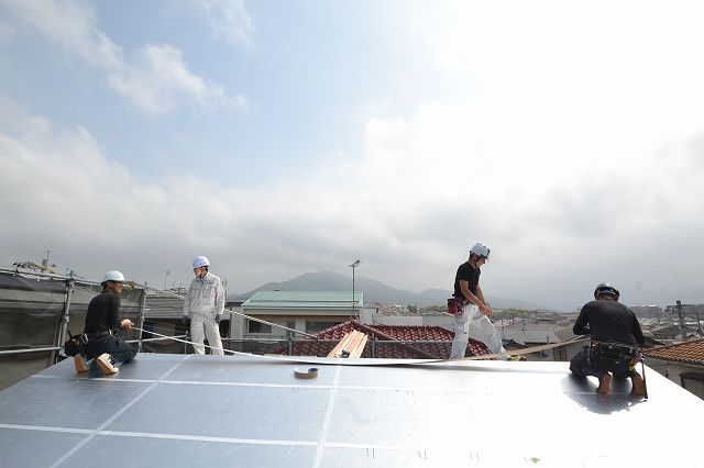 福岡市早良区04　注文住宅建築現場リポート④