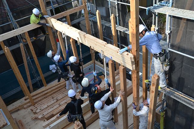 「福岡市早良区04」注文住宅現場リポート④【上棟式】