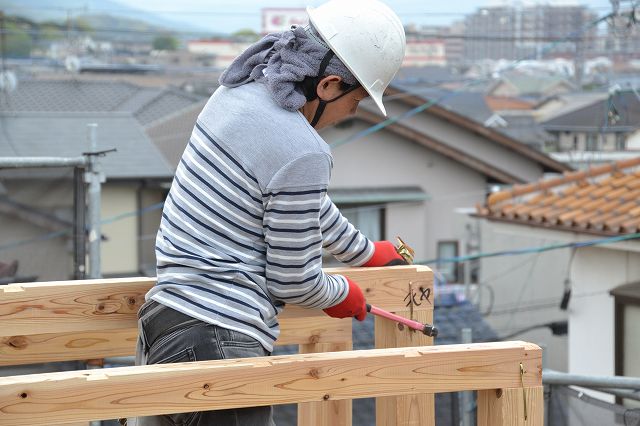 福岡市早良区04　注文住宅建築現場リポート④