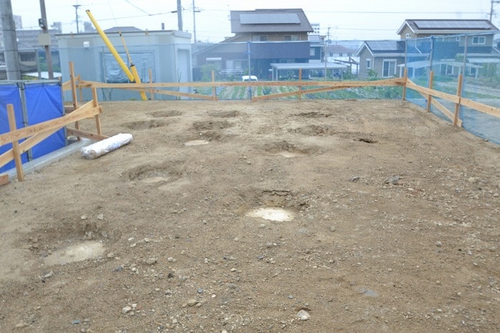 「筑紫野市03」注文住宅現場リポート②【基礎工事】【遣り方】