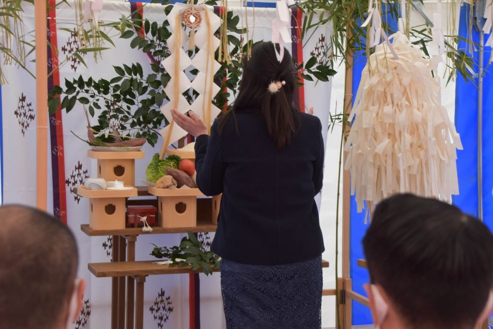 「久留米市01」注文住宅現場リポート①【地鎮祭】