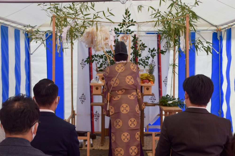 「久留米市01」注文住宅現場リポート①【地鎮祭】