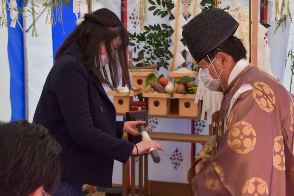 「久留米市01」注文住宅現場リポート①【地鎮祭】