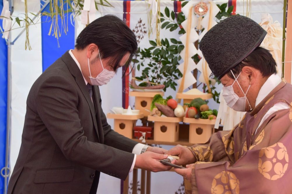 「久留米市01」注文住宅現場リポート①【地鎮祭】