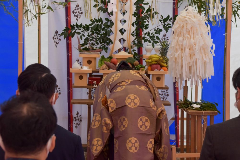 「久留米市01」注文住宅現場リポート①【地鎮祭】