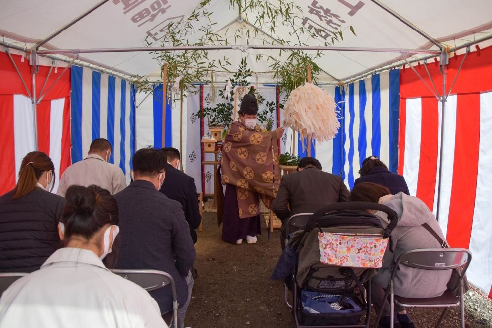 「久留米市01」注文住宅現場リポート①【地鎮祭】