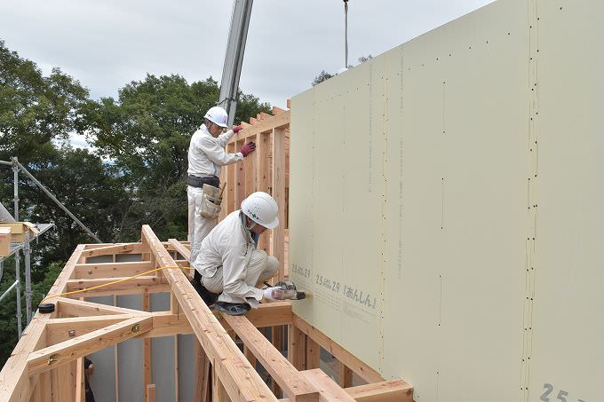 福岡市南区柏原03　注文住宅建築現場リポート⑤　～上棟式～