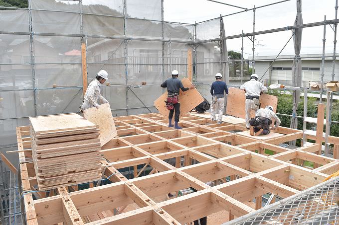 福岡市南区柏原03　注文住宅建築現場リポート⑤　～上棟式～