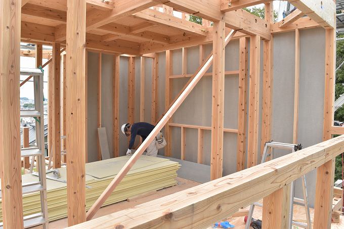 「福岡市南区柏原03」注文住宅現場リポート⑤【上棟式】