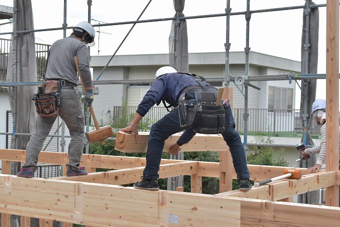 「福岡市南区柏原03」注文住宅現場リポート⑤【上棟式】