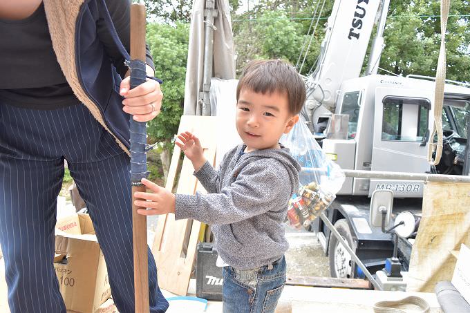 福岡市南区柏原03　注文住宅建築現場リポート⑤　～上棟式～