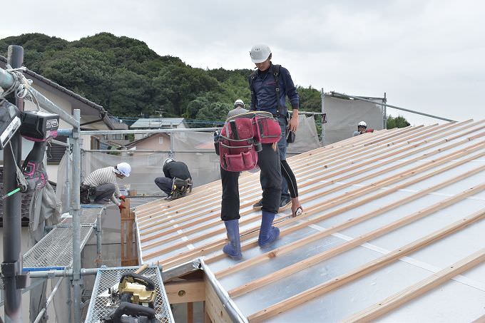 福岡市南区柏原03　注文住宅建築現場リポート⑤　～上棟式～