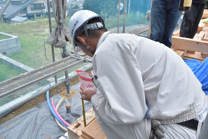 「福岡市南区柏原03」注文住宅現場リポート⑤【上棟式】