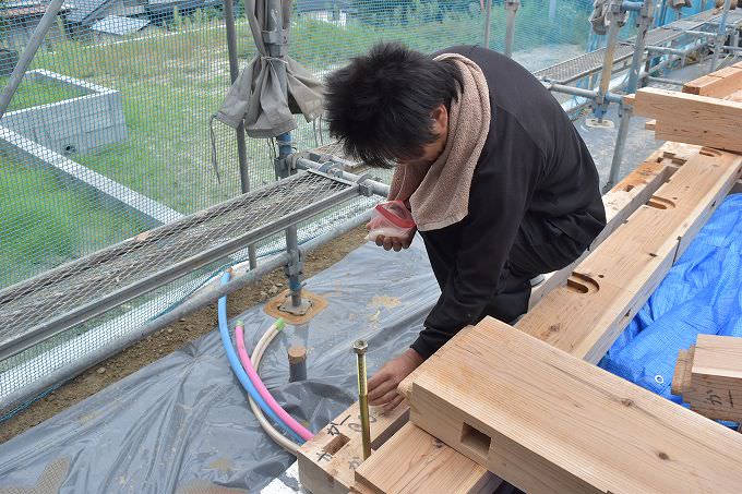「福岡市南区柏原03」注文住宅現場リポート⑤【上棟式】