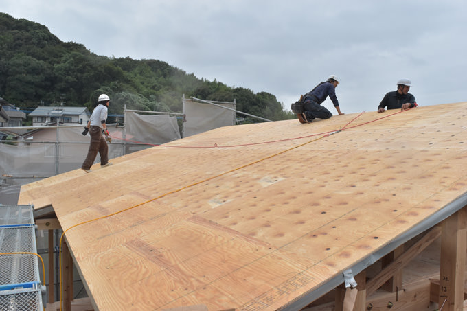 福岡市南区柏原03　注文住宅建築現場リポート⑤　～上棟式～