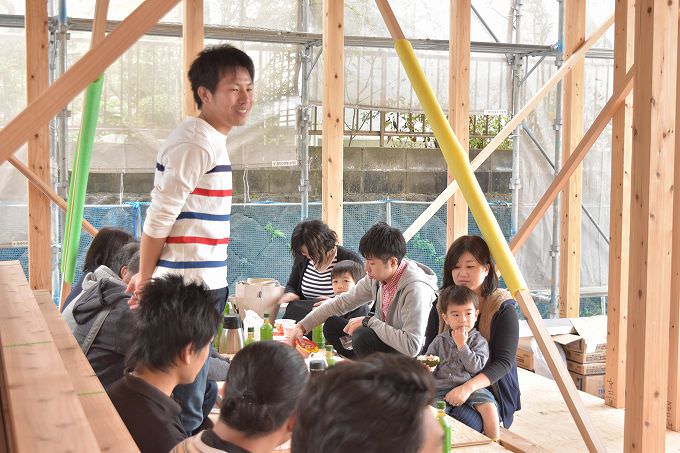 「福岡市南区柏原03」注文住宅現場リポート⑤【上棟式】