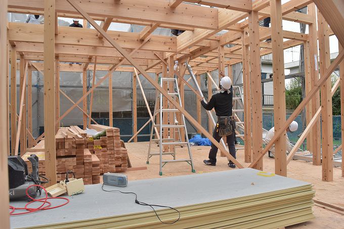 「福岡市南区柏原03」注文住宅現場リポート⑤【上棟式】