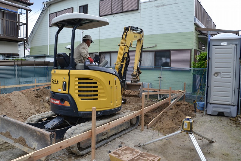 福岡市早良区01　注文住宅建築現場リポート②