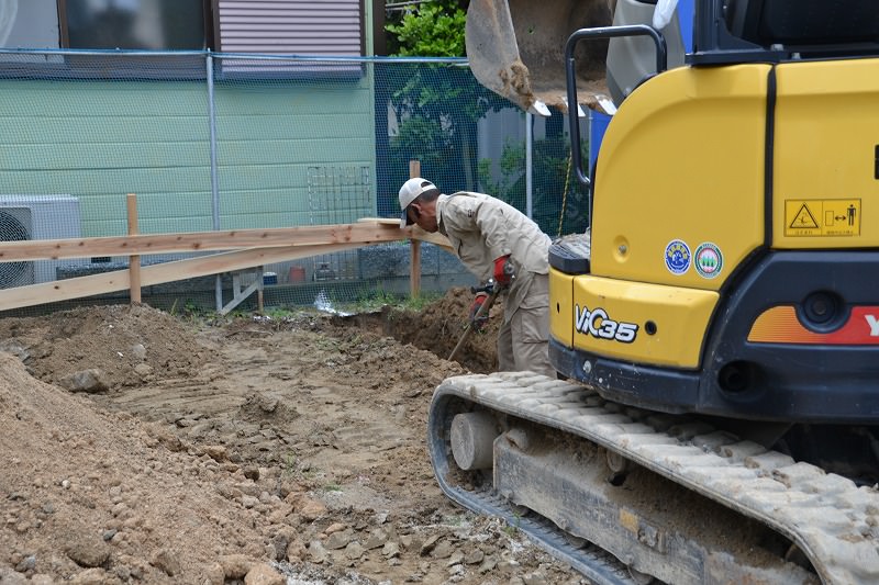 福岡市早良区01　注文住宅建築現場リポート②