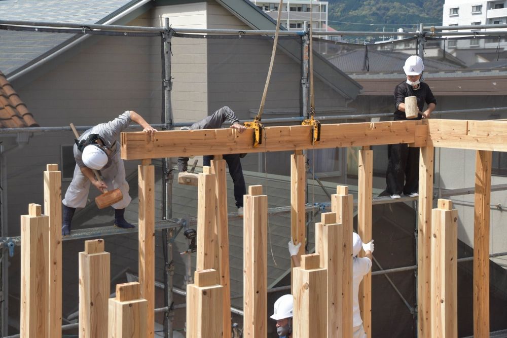 「福岡市南区21」注文住宅現場リポート⑦【上棟式】