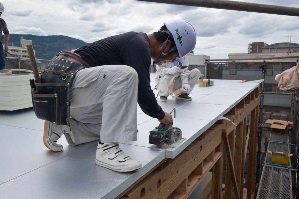 福岡市南区21　注文住宅建築現場リポート⑦　～上棟式～