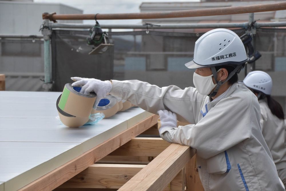「福岡市南区21」注文住宅現場リポート⑦【上棟式】