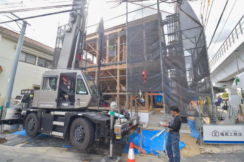 「福岡市南区21」注文住宅現場リポート⑦【上棟式】