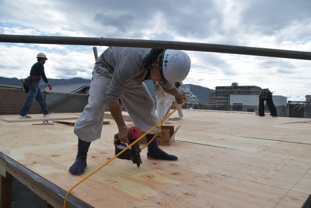 福岡市南区21　注文住宅建築現場リポート⑦　～上棟式～