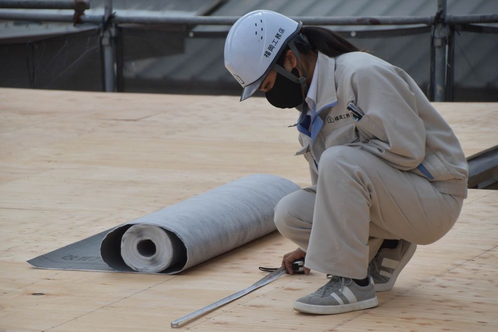 福岡市南区21　注文住宅建築現場リポート⑦　～上棟式～