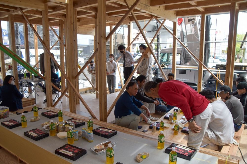 「福岡市南区21」注文住宅現場リポート⑦【上棟式】
