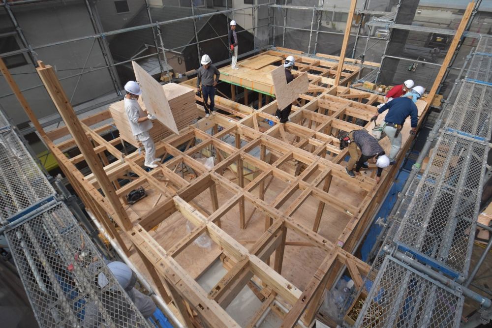 「福岡市南区21」注文住宅現場リポート⑦【上棟式】