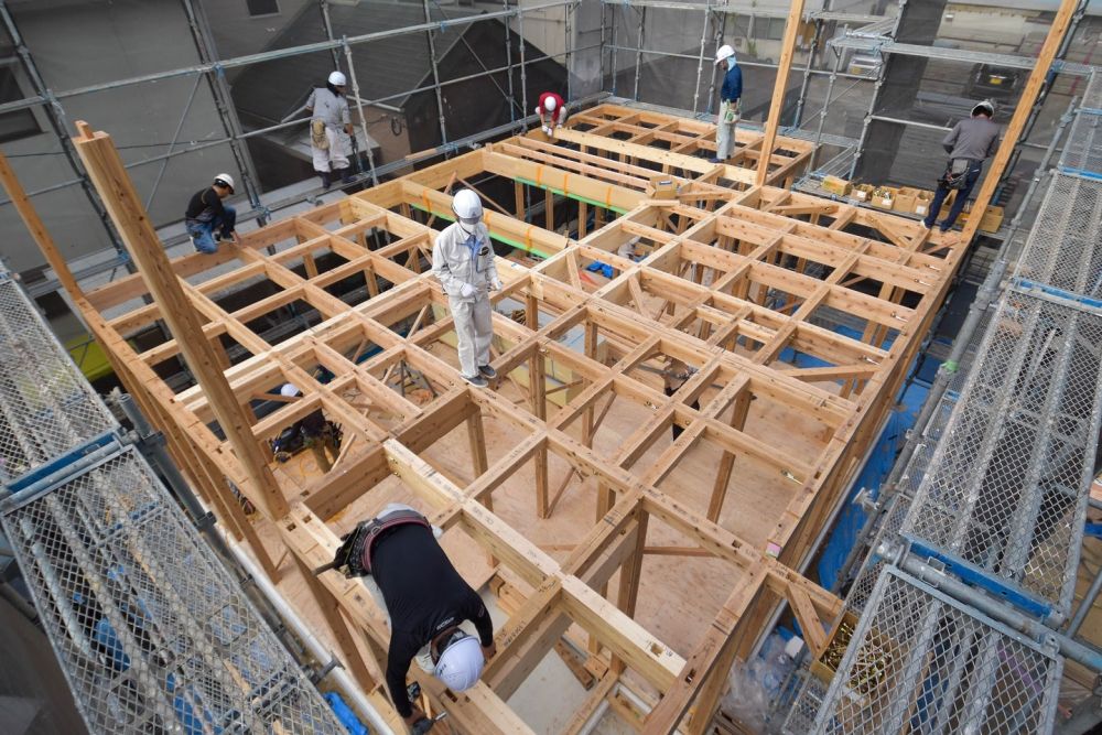 「福岡市南区21」注文住宅現場リポート⑦【上棟式】