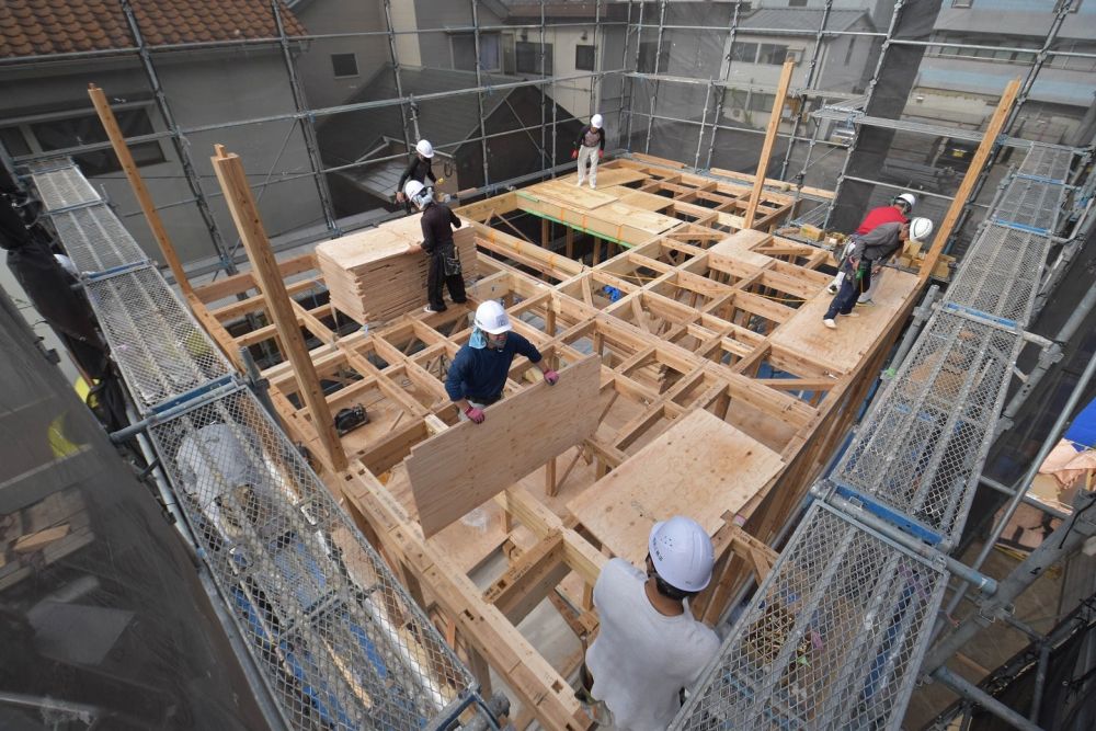「福岡市南区21」注文住宅現場リポート⑦【上棟式】