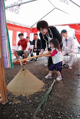 福岡市南区高木03　注文住宅建築現場リポート①　～地鎮祭～