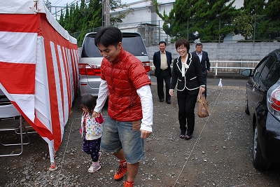 福岡市南区高木03　注文住宅建築現場リポート①　～地鎮祭～