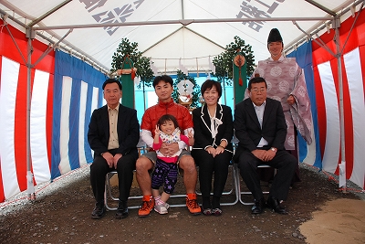福岡市南区高木03 注文住宅建築現場リポート① ~地鎮祭~