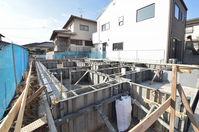 「福岡市南区12」注文住宅現場リポート③【基礎工事】【立ち上がりコン】