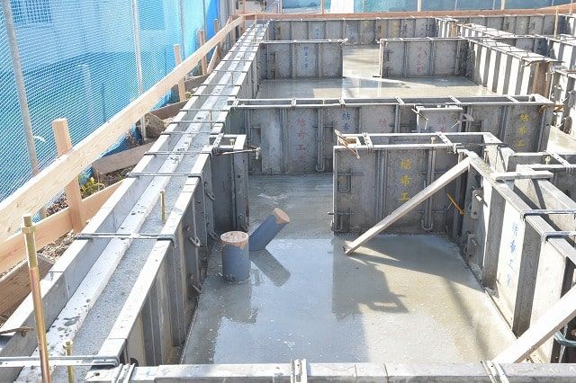 「福岡市南区12」注文住宅現場リポート③【基礎工事】【立ち上がりコン】