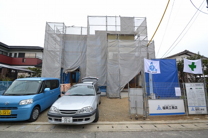 福岡市南区柳瀬01　注文住宅建築現場リポート⑦