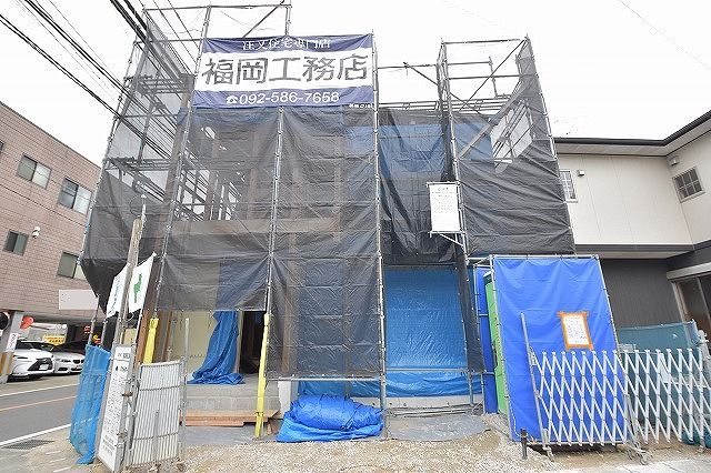 「福岡市南区五十川03」注文住宅現場リポート⑥【木工事】【面材】