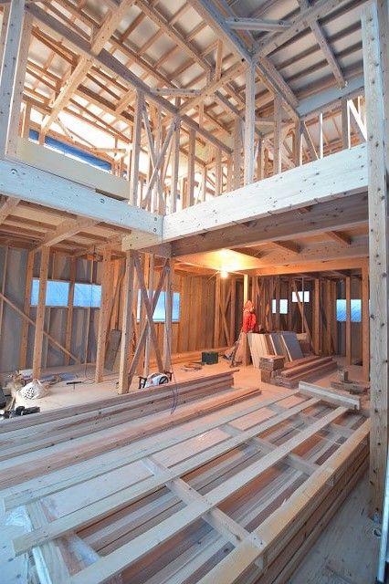 「福岡市南区五十川03」注文住宅現場リポート⑥【木工事】【面材】