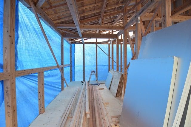 「福岡市南区五十川03」注文住宅現場リポート⑥【木工事】【面材】