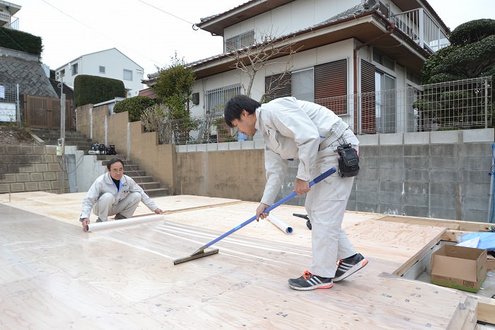 福岡市東区02　注文住宅建築現場リポート③