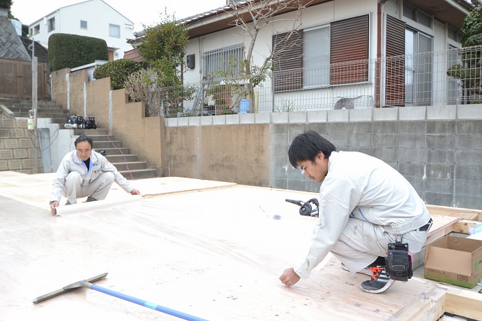 福岡市東区02　注文住宅建築現場リポート③