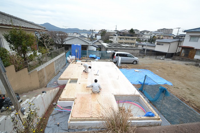 福岡市東区02　注文住宅建築現場リポート③