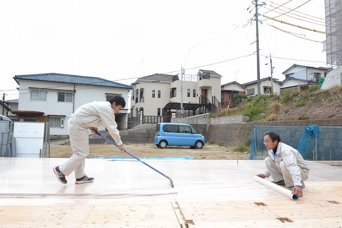 福岡市東区02　注文住宅建築現場リポート③