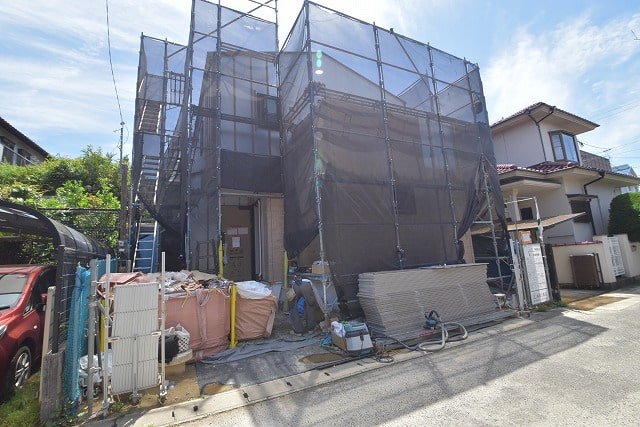 「福岡市早良区04」注文住宅現場リポート⑥【外装工事】【サイディング】