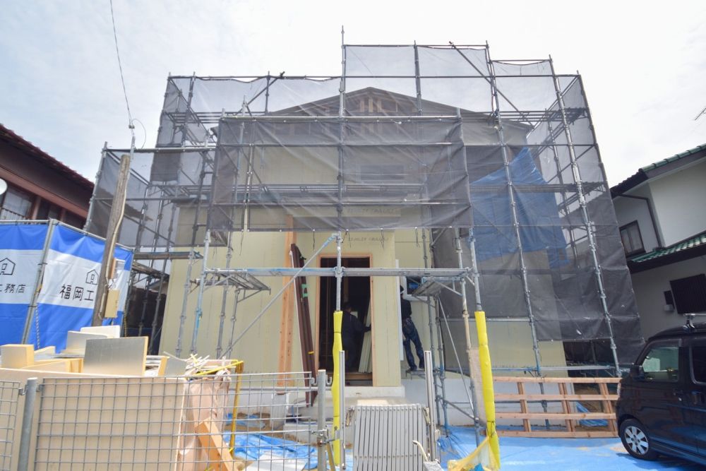 「福岡市西区04」注文住宅現場リポート③【木工事】【サッシ】